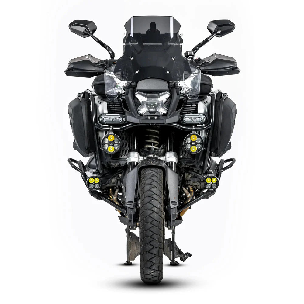 LOBOO Crash Bar Bags (5L Pair) for BMW R1300GS Adventure (2024+) - Anti-Theft EVA Hard Shell Storage