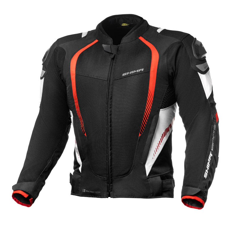 Shima Mesh Pro Jacket Black/Red – Regina Specialties