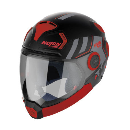Nolan N30-4 VP Parkour 017 Flat Black (Matt Red) Helmet