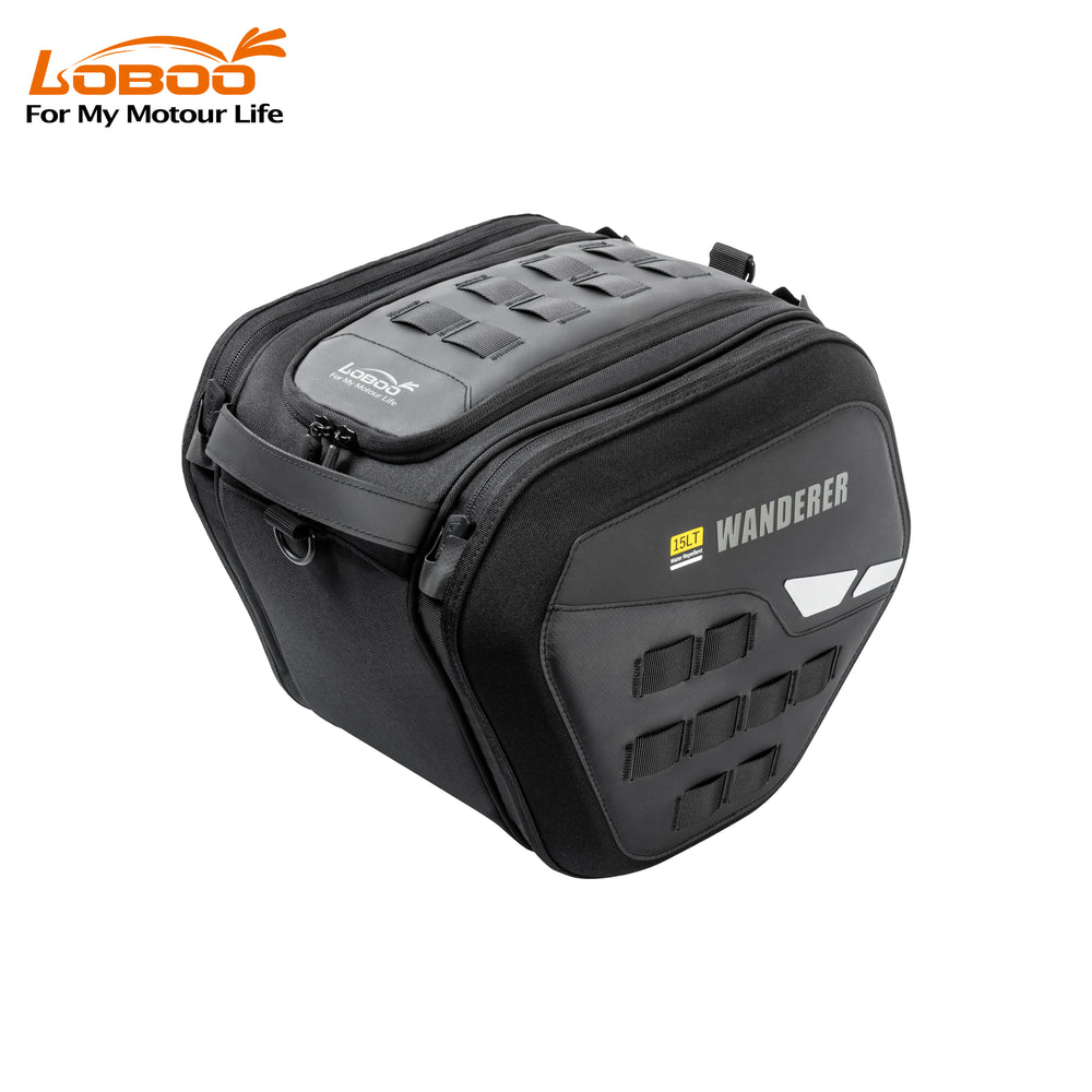 Loboo Motorcycle Pedal Bag (BTBB15BK)