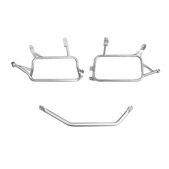Loboo Pike Tracker Series - Side Case Rack - BMW R1200 / 1250 GS Adv - Silver (JP071B)