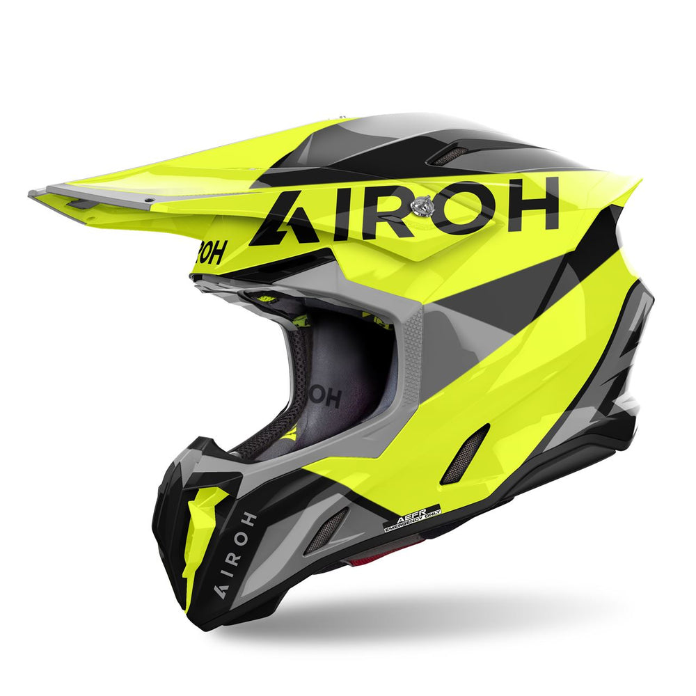 Airoh Twist 3 King Yellow Gloss Helmet