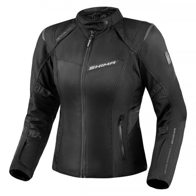 Shima Rush 2.0 Waterproof Ladies Textile Jacket Black