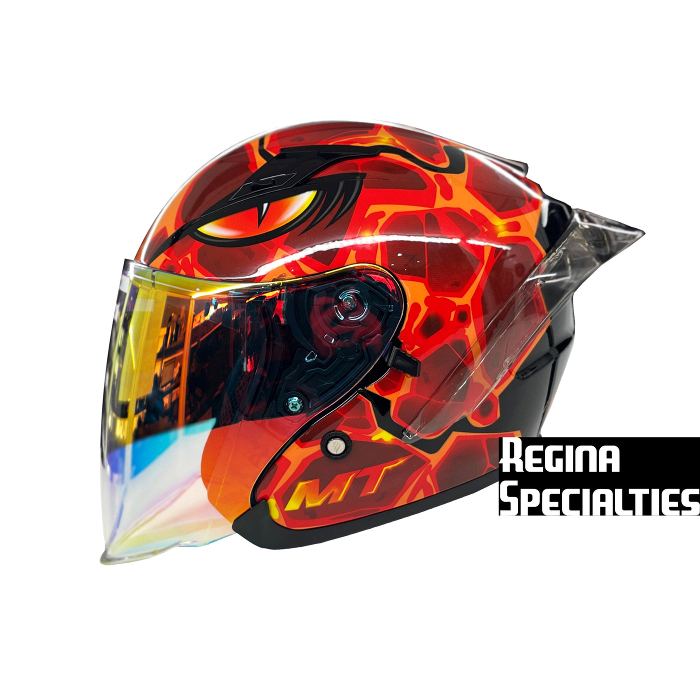 [Limited Edition] MT Helmets Avenue SV Selector A5 Gloss Red Helmet