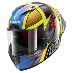 Shark x TLD Race-R Pro GP 06 Carbon Cam Petersen Anthracite Yellow