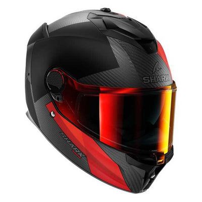 Shark Spartan GT Pro Dokhta Carbon Matt Helmet Orange/Anthracite (DOA)