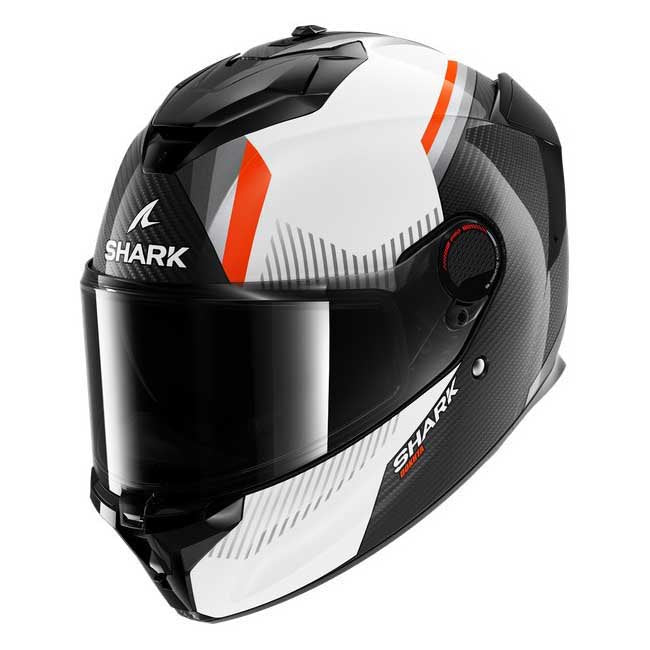Shark Spartan GT Pro Carbon Dokhta White/Orange (DWO)