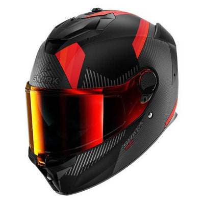 Shark Spartan GT Pro Dokhta Carbon Matt Helmet Orange/Anthracite (DOA)