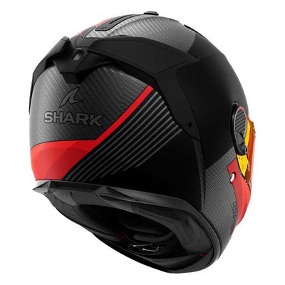 Shark Spartan GT Pro Dokhta Carbon Matt Helmet Orange/Anthracite (DOA)