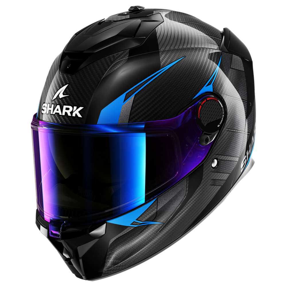 Shark Spartan GT Pro Carbon Kultram Helmet Black/Blue (DKB)