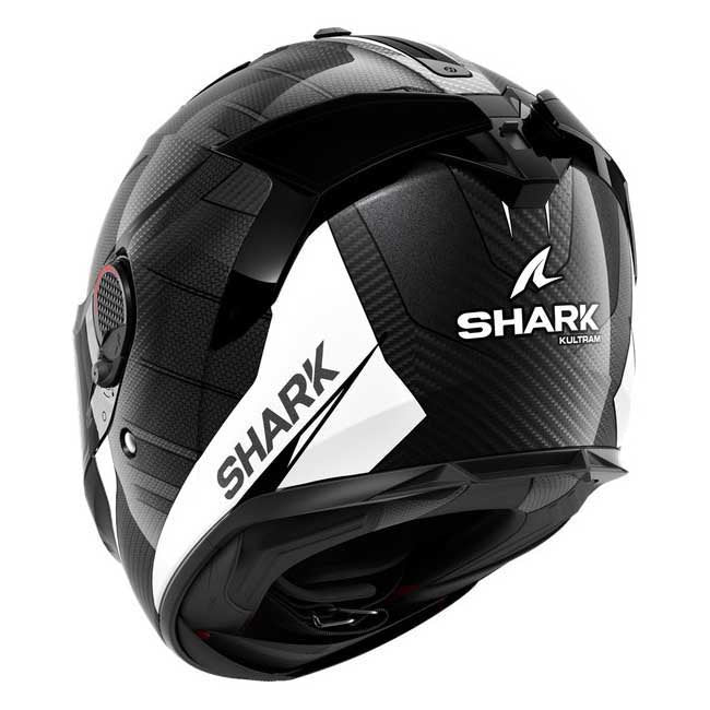 Shark Spartan GT Pro Carbon Kultram Helmet Black/White (DWK)
