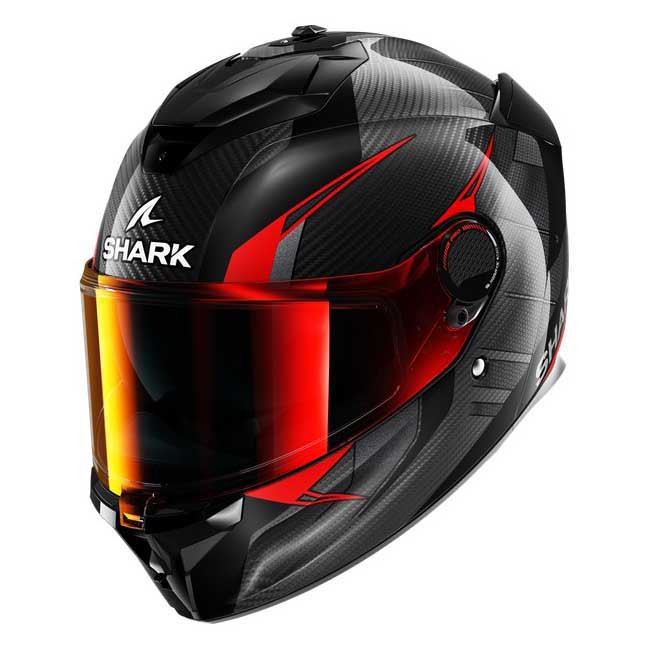 Shark Spartan GT Pro Kultram Carbon Helmet Black/Red(DKR)