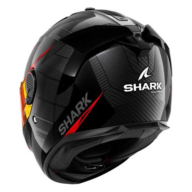 Shark Spartan GT Pro Kultram Carbon Helmet Black/Red(DKR)