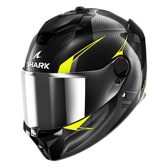 Shark Spartan GT Pro Carbon Kultram Helmet Black/Yellow (DKY)