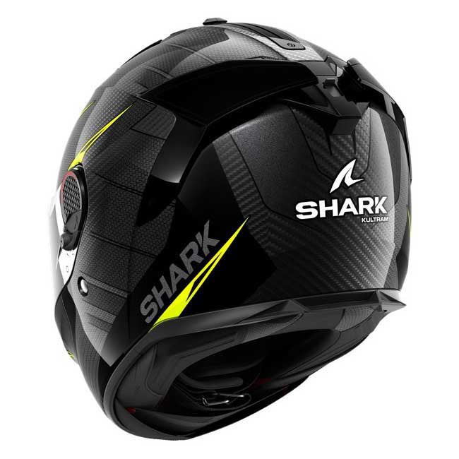 Shark Spartan GT Pro Kultram Carbon Helmet Black/Yellow (DKY)