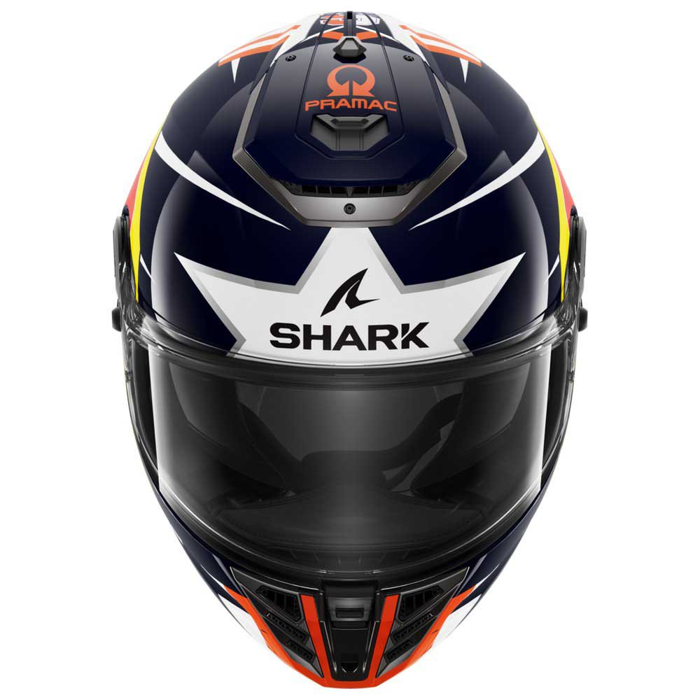 Shark Spartan RS Replica Zarco Austin Helmet (BRW)