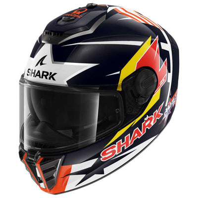 Shark Spartan RS Replica Zarco Austin Helmet (BRW)