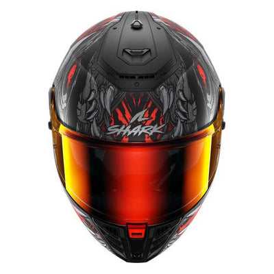 Shark Spartan RS Shaytan Helmet Matt Red/Anthracite (KRA)