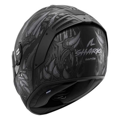 Shark Spartan RS Shaytan Helmet Matt Anthracite/Anthracite (KAA)
