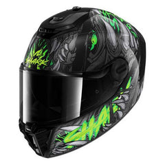Shark Spartan RS Shaytan Helmet Green/Anthracite (KGA)