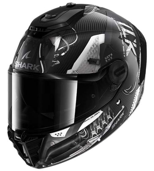 Shark Spartan RS Carbon Xbot Helmet Anthracite/Sliver (DAS)