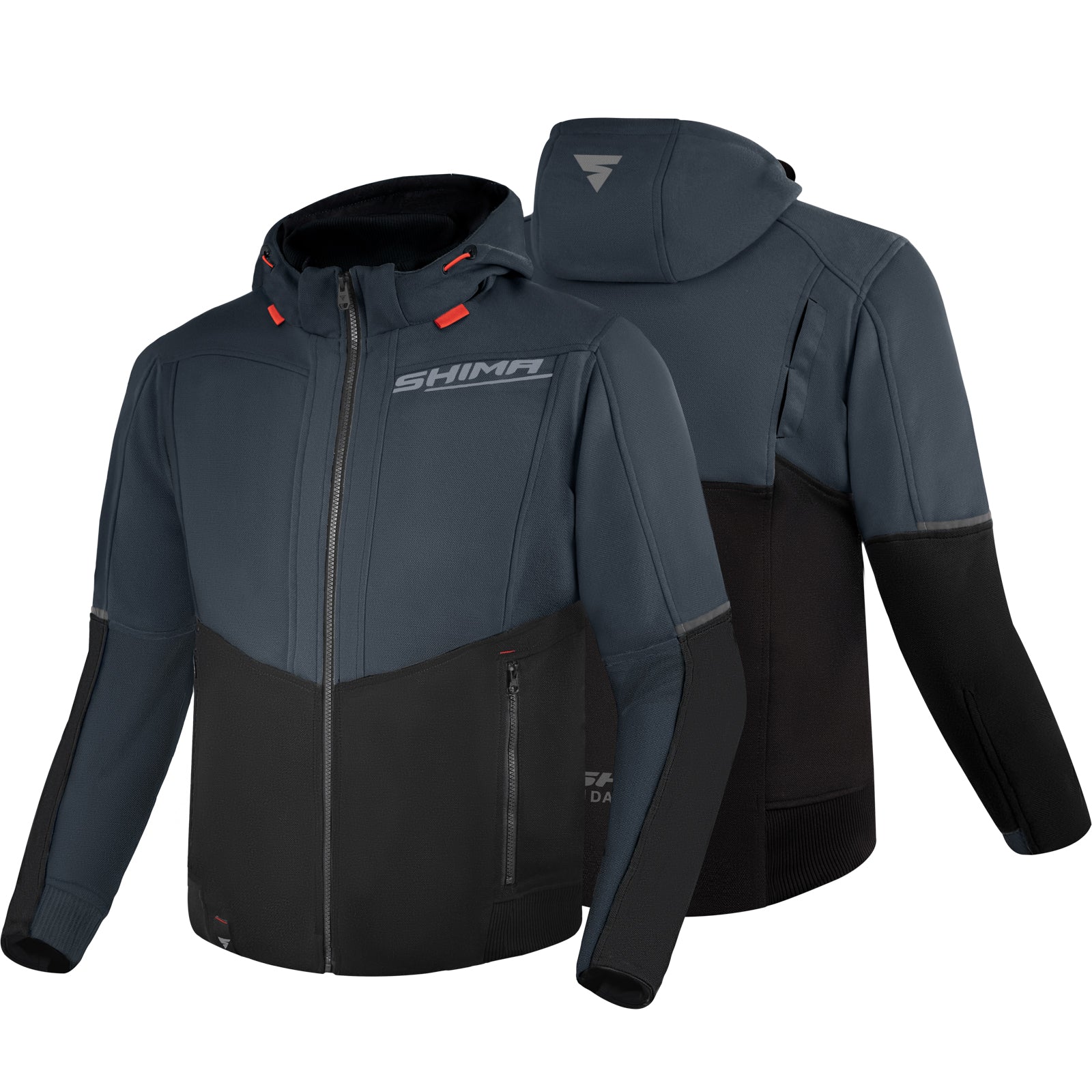 Shima Daybreaker Hoodie Grey/Black