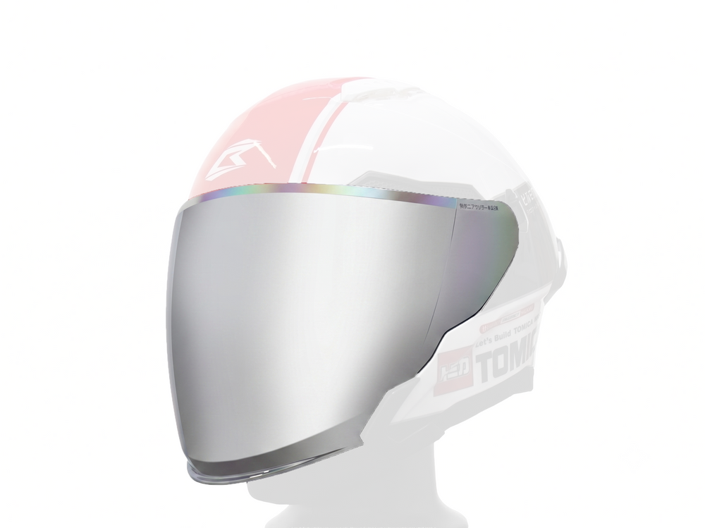 Bilmola AR JET Visor Iridium Silver