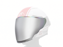 Bilmola AR JET Visor Iridium Silver