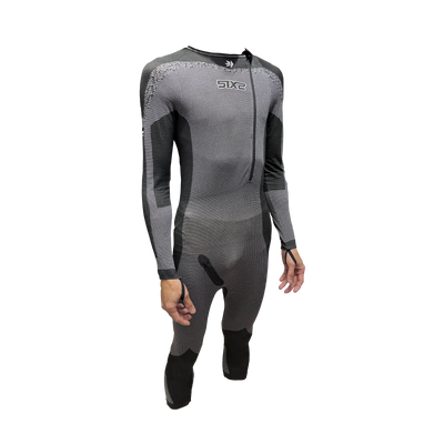 SIX2 BreezyTouch Racing 3/4 One-Piece Undersuit Black Carbon (STXL)