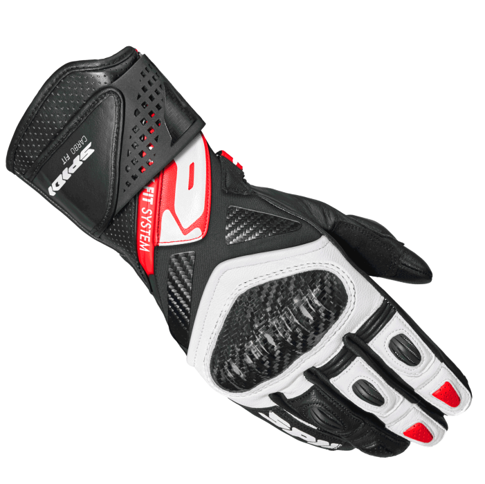 Spidi Carbo Fit Glove Red (14)