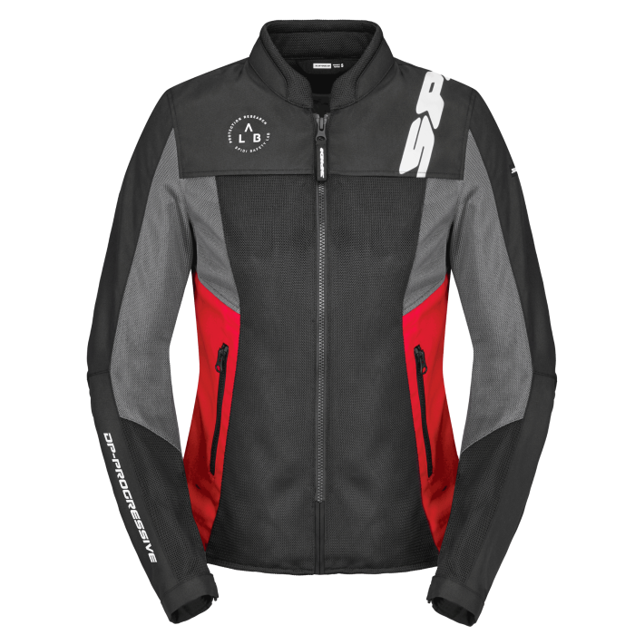 Spidi Corsa Net Windout Lady Jacket Black/Red (14)
