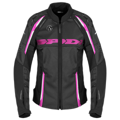 Spidi Race Warrior 2 Net Black/Fuchsia (545) Lady Jacket