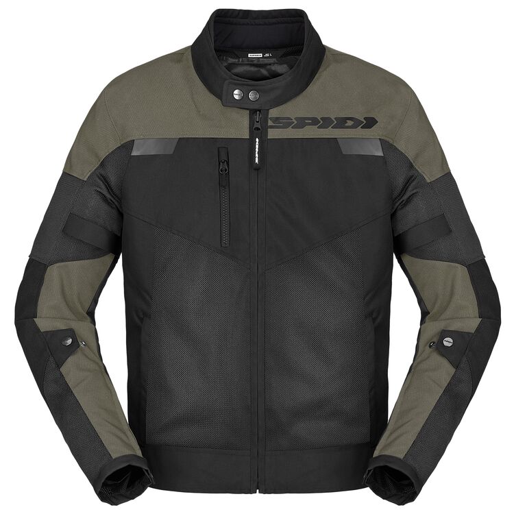 Spidi Equinox Net Windout Black/Military Green Jacket (265)