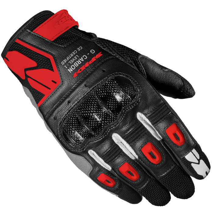 Spidi G-Carbon Glove Red (014)