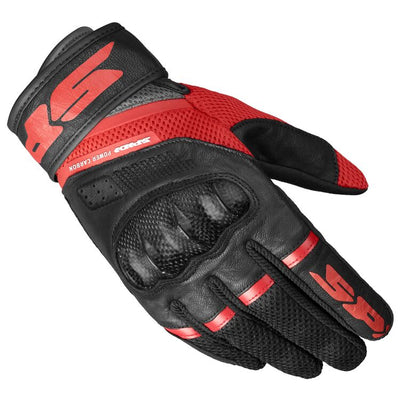 Spidi Power Carbon Black/Red Glove