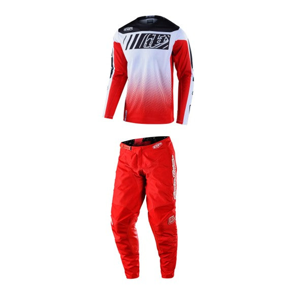 Troy Lee Designs JERSEY SET GP Icon Red + GP Pant Mono Red