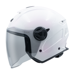 Astone MJS6 Iridium White Pink Mini Jet Helmet