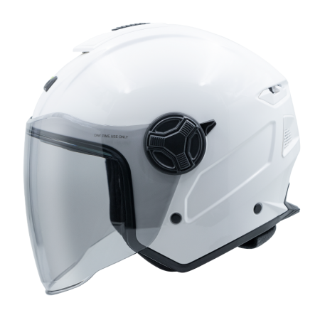 Astone MJS6 Gloss White Mini Jet Helmet