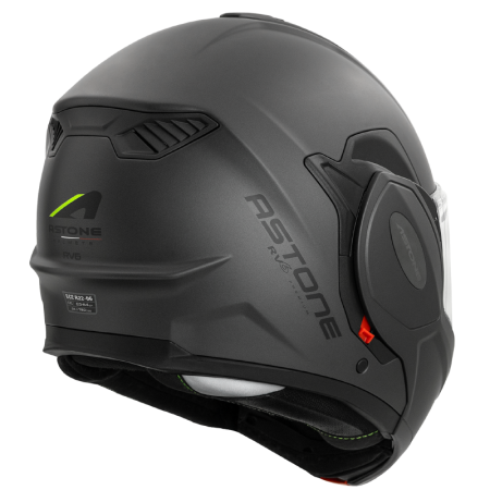 Astone RV6 Helmet Matt Titanium Silver