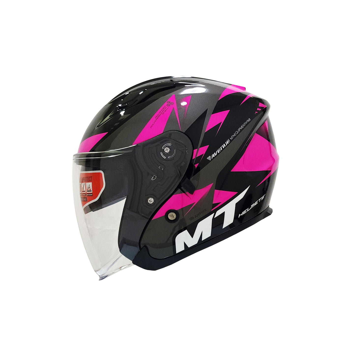 MT Helmets Avenue SV Urby B8 Gloss Pink Helmet