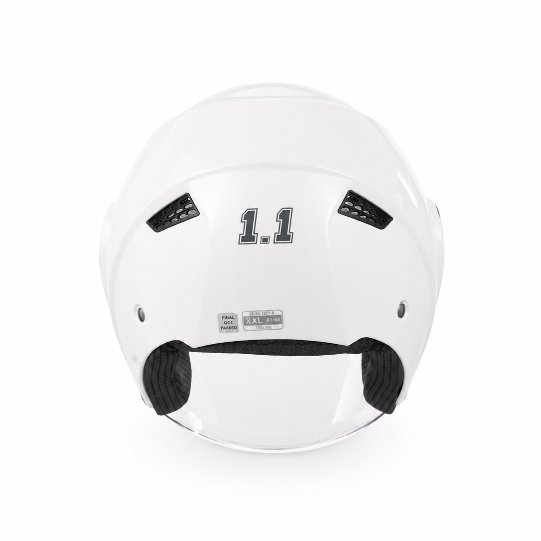 5M 1.1 Gloss White v2 Helmet
