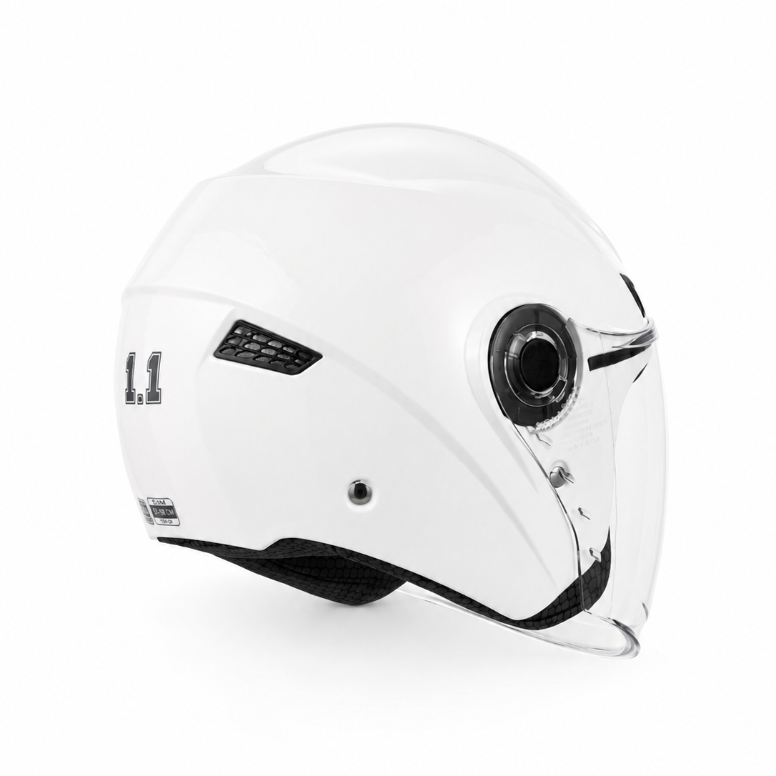 5M 1.1 Gloss White v2 Helmet