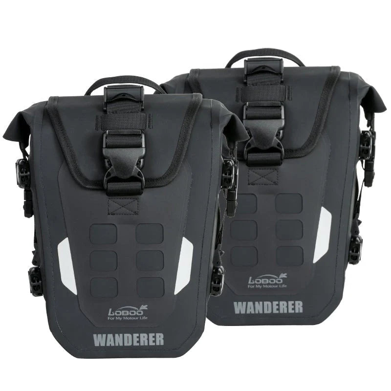 Loboo Wanderer 6L Inflatable/Non-Inflatable Motorcycle Waterproof Crash Bar Bags