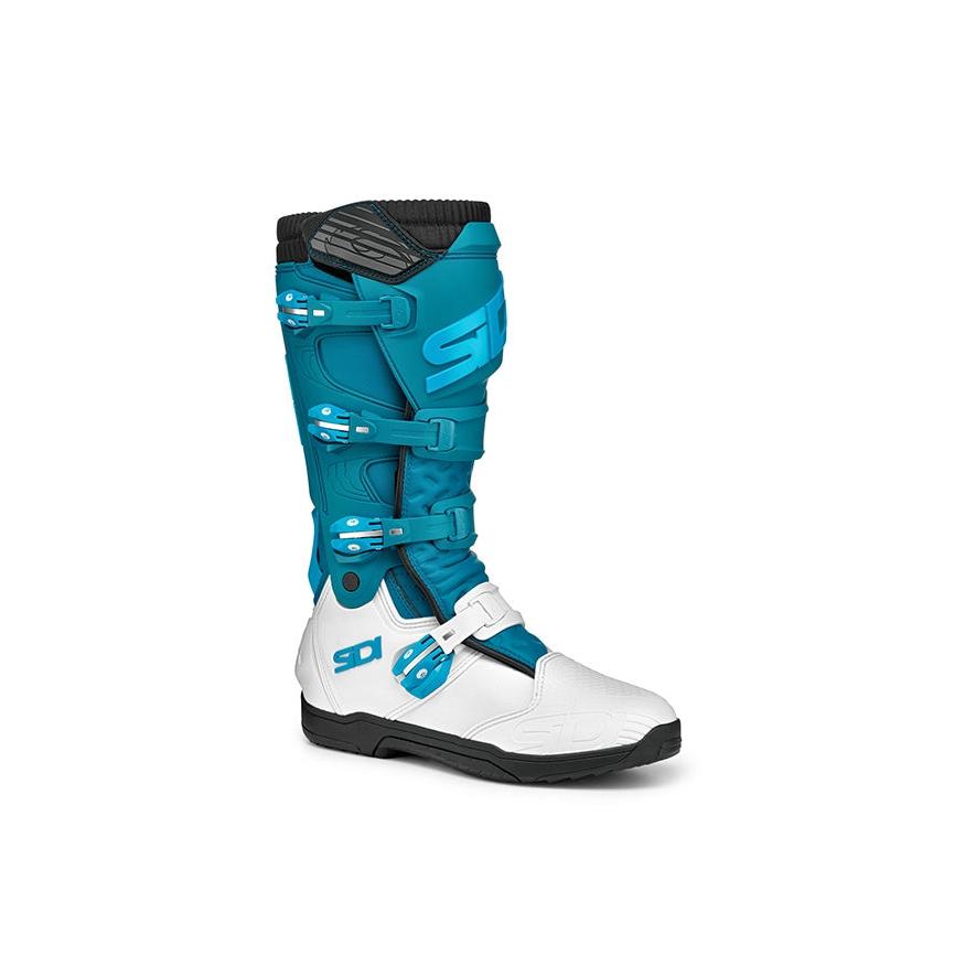 SIDI X Power SC Ladies LEI White/Petrol/Light Blue Boots