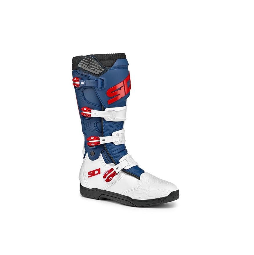 SIDI X Power SC White/Navy/Red Boots