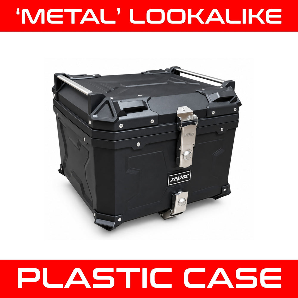 Zedge 45L X-Gravity Plastic Top Case w/ Back Rest