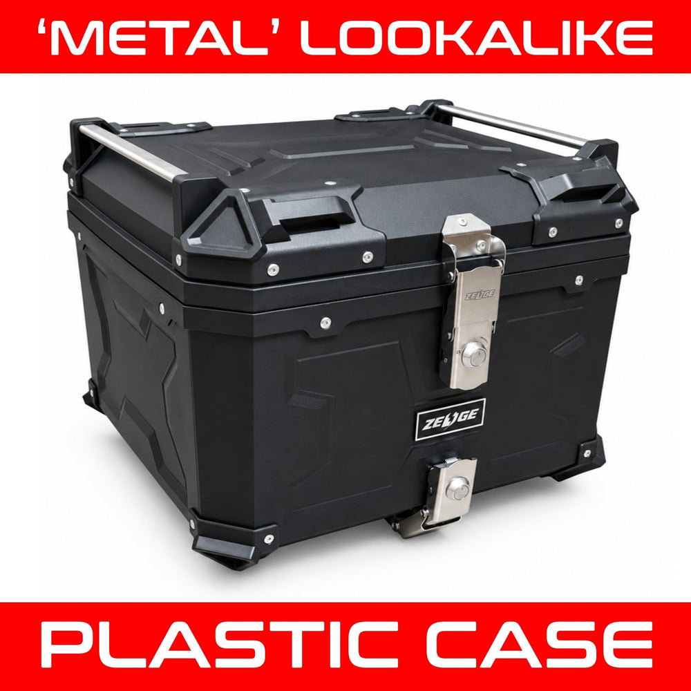 Zedge 55L X-Gravity Plastic Top Case w/ Back Rest