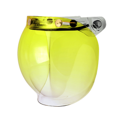 Astone Bubble Visor - BV3 (Gradient Yellow Bubble) for 3 Button Retro Helmets