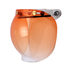 Astone Bubble Visor - BV3 (Gradient Orange Bubble) for 3 Button Retro Helmets