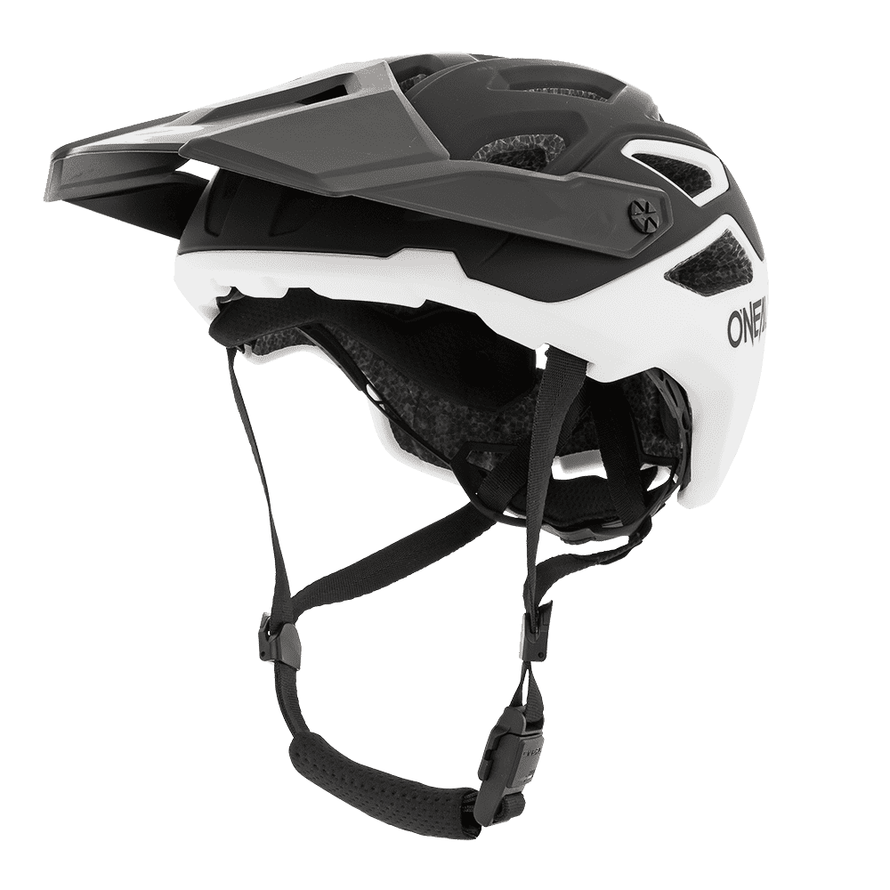 ONEAL PIKE Helmet SOLID Black/White